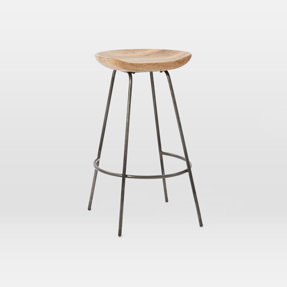 Buy online Alden Bar Counter Stools Steel now West Elm UAE UAE