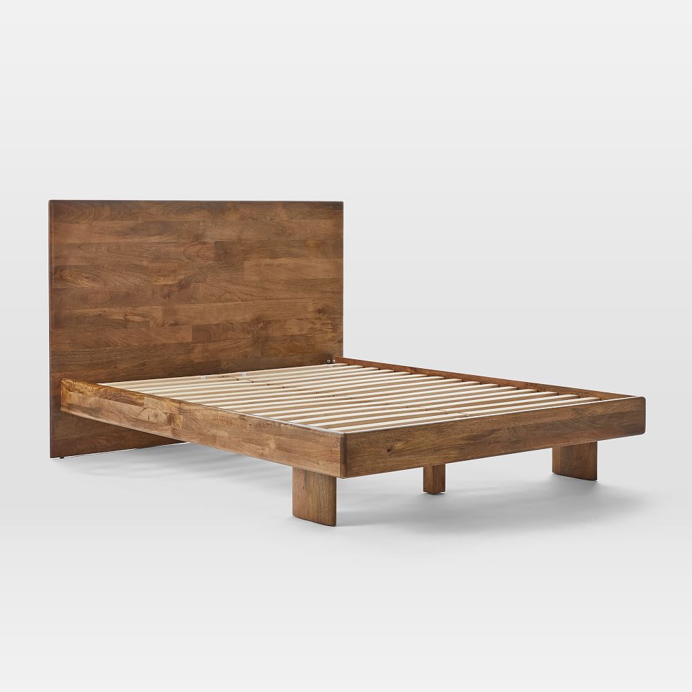 Wood on on sale the bed