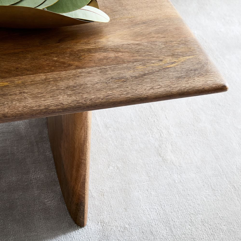 Anton Solid Wood Coffee Table Rectangle