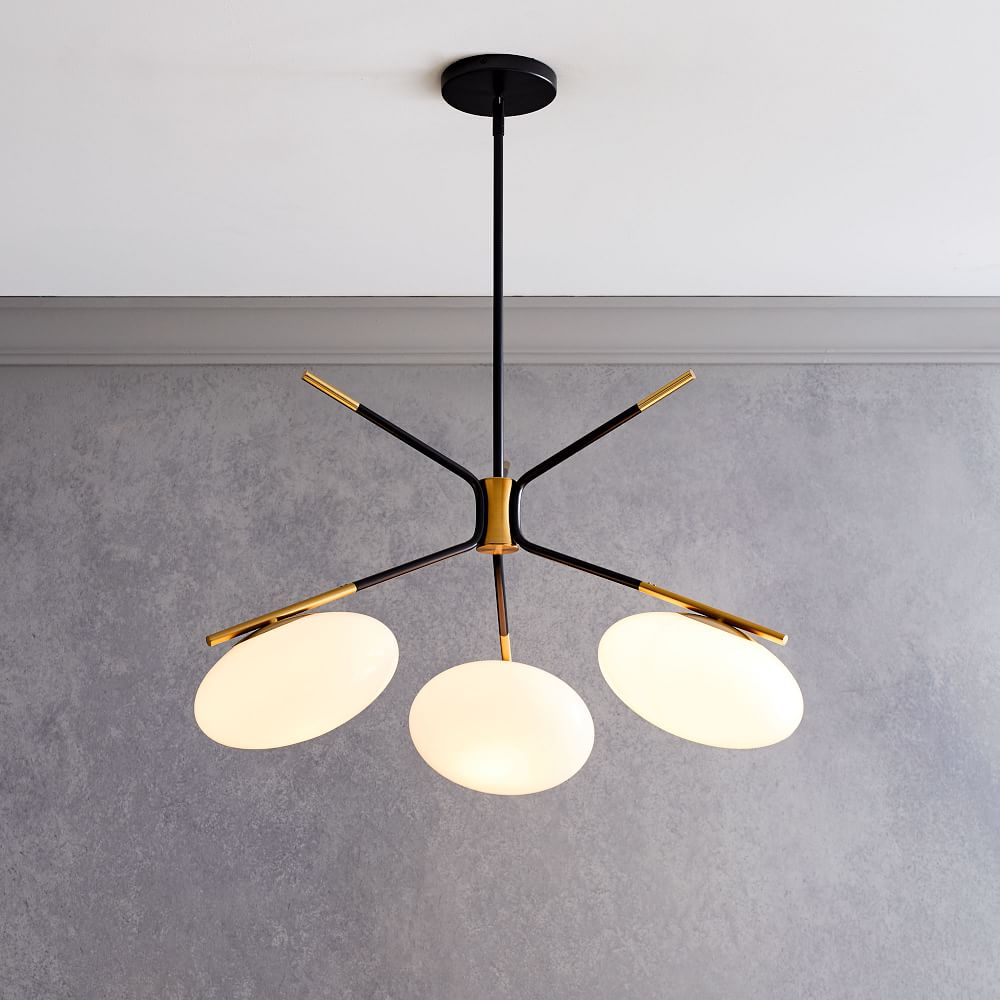 3 on sale light chandelier
