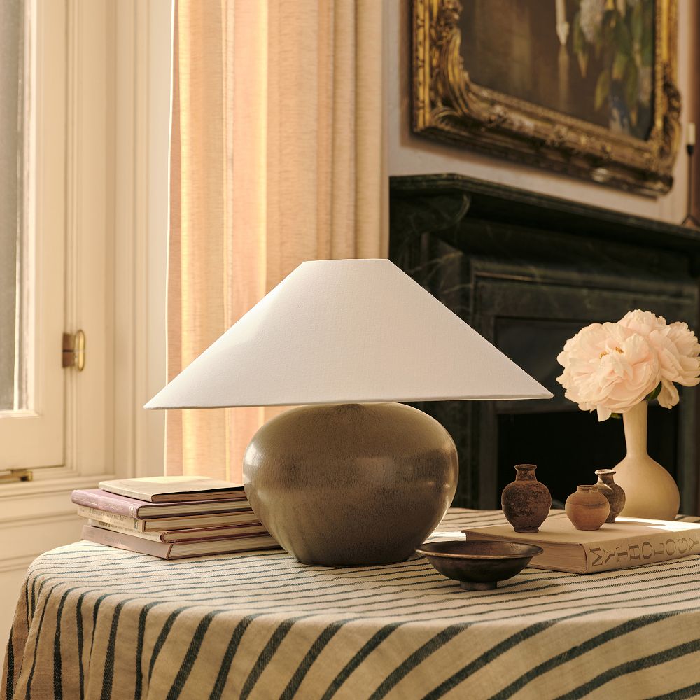 Small ceramic discount table lamp