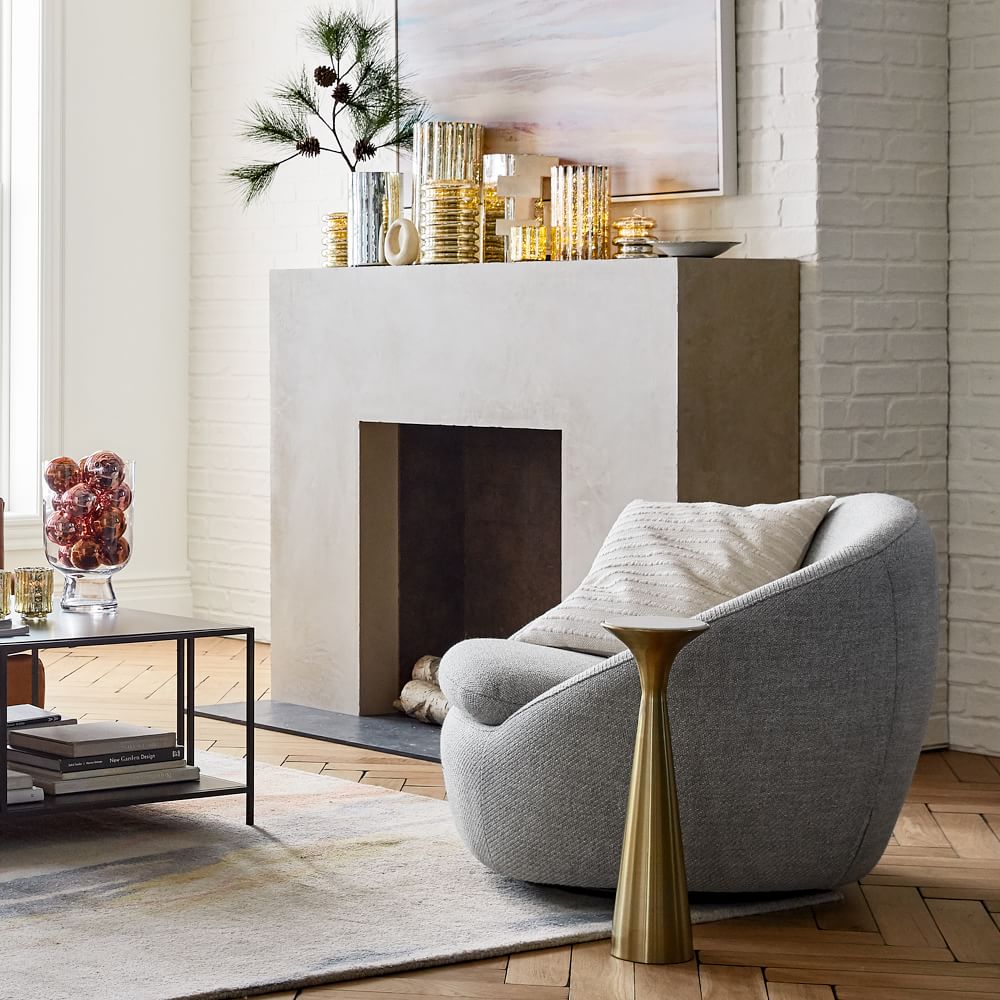 Cozy swivel shop chair west elm