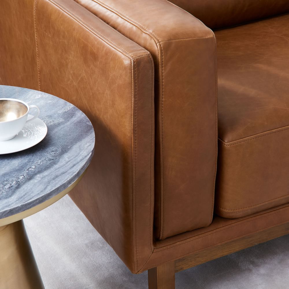 Dekalb clearance leather sofa