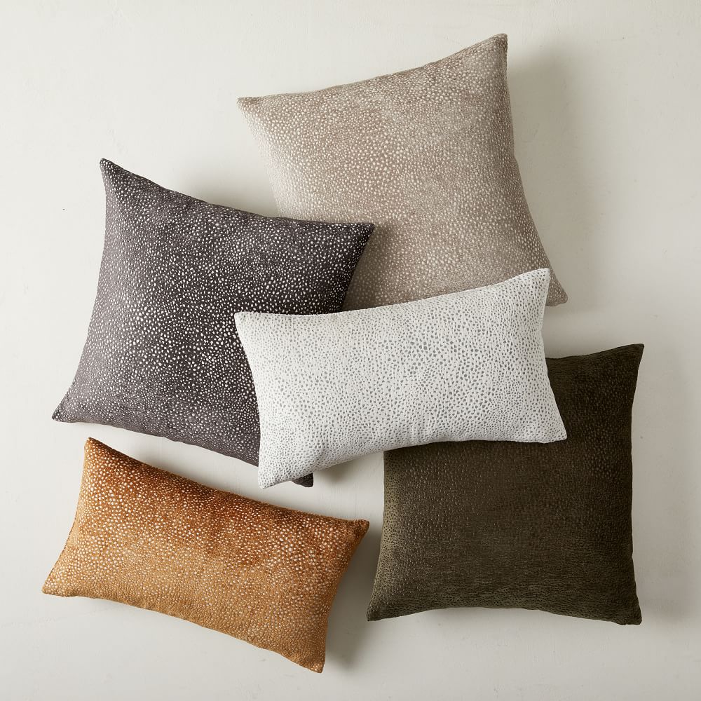 Chenille throw pillows set of shop 2 clearance