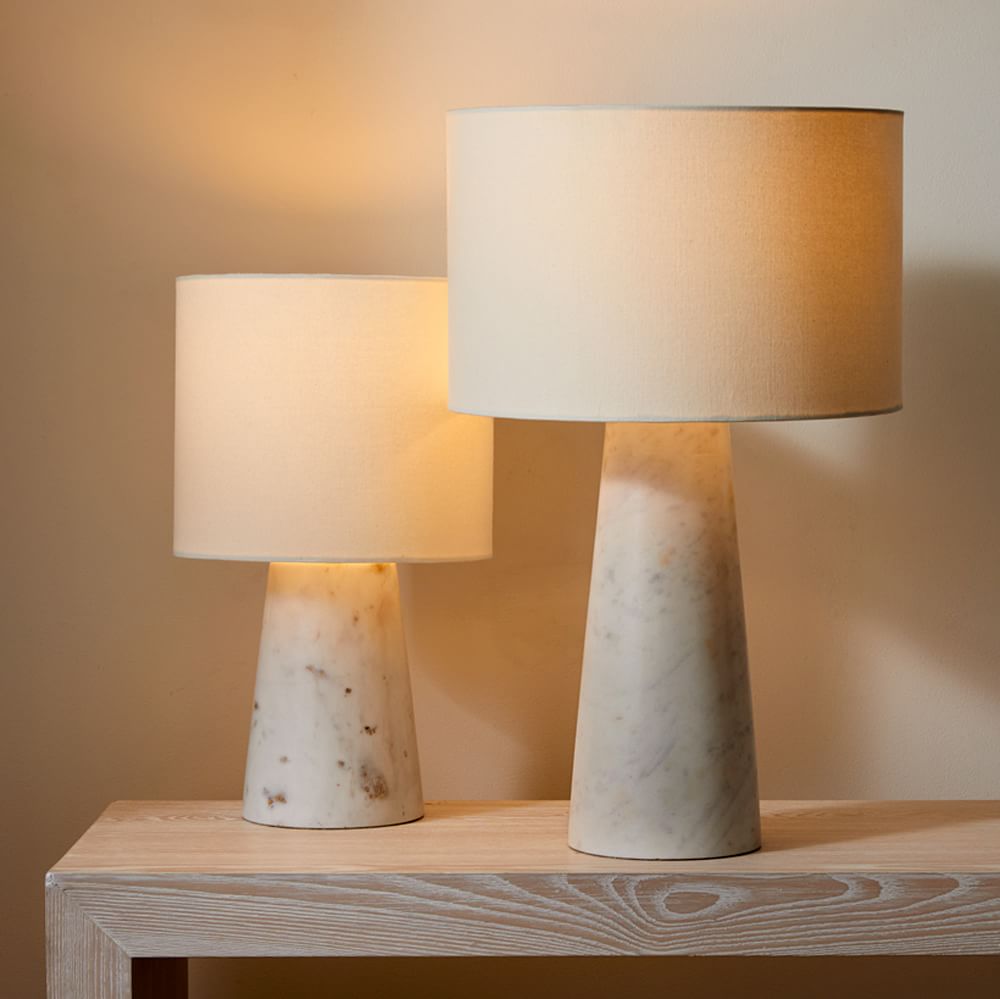 Marble shop table light