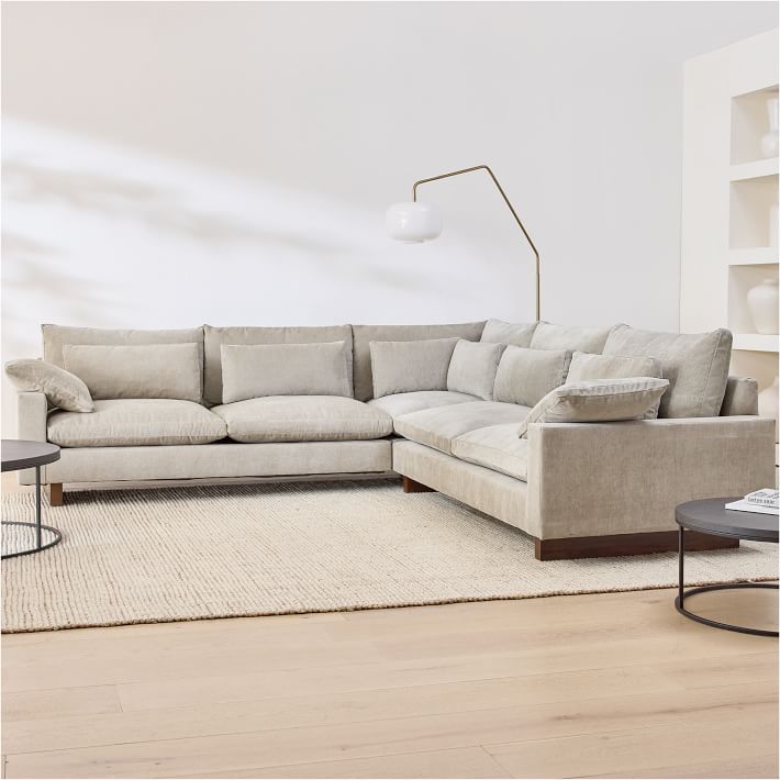 Harmony 3 Piece L Shaped Sectional