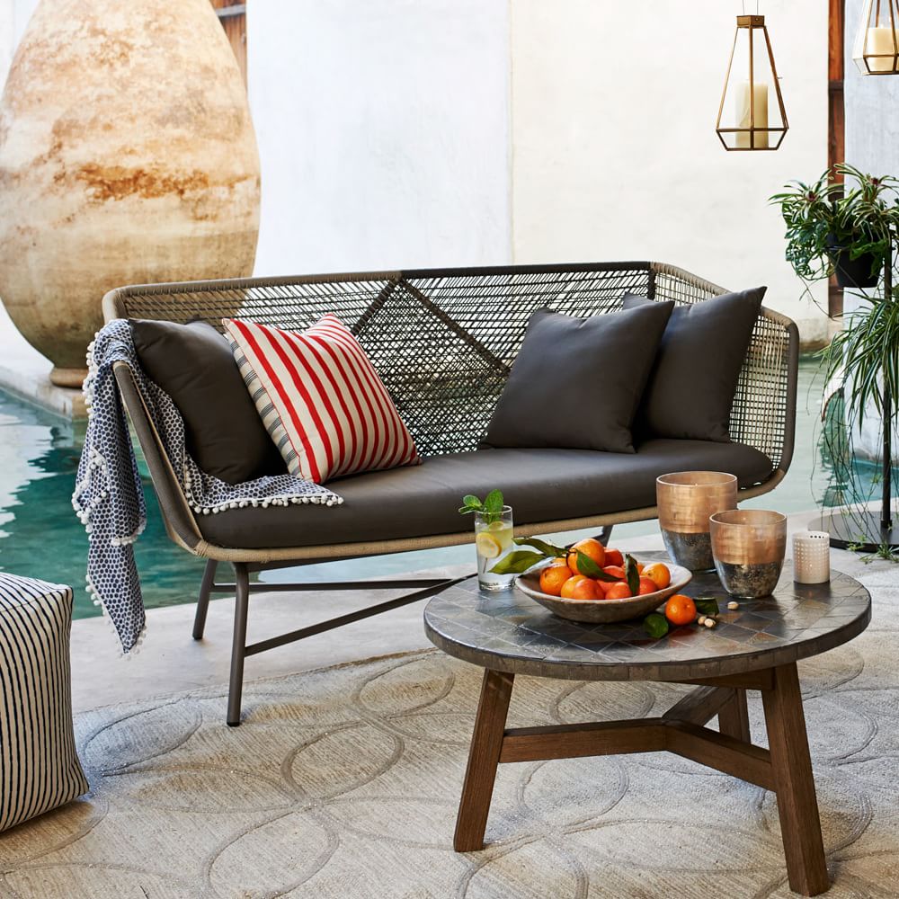 Outdoor small 2024 couch