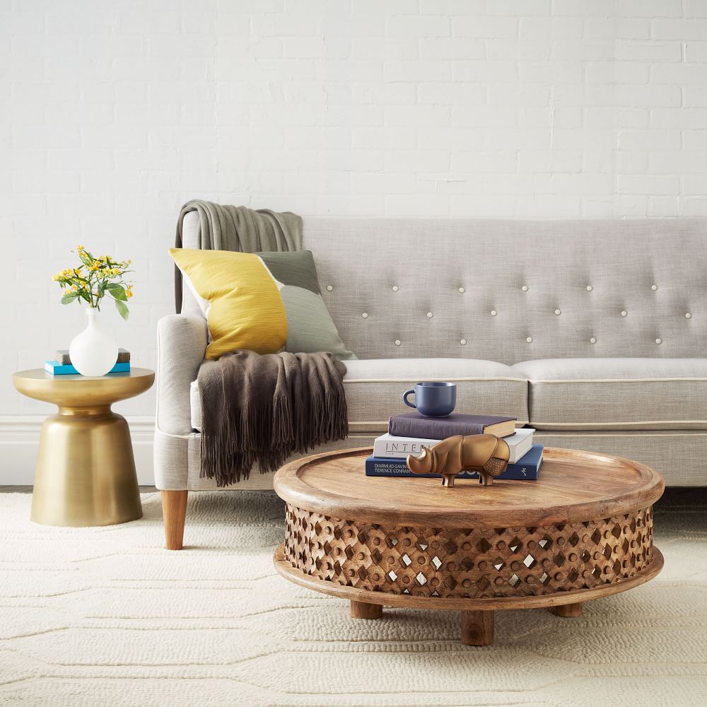 Buy online Martini Side Table Metallics now West Elm UAE UAE