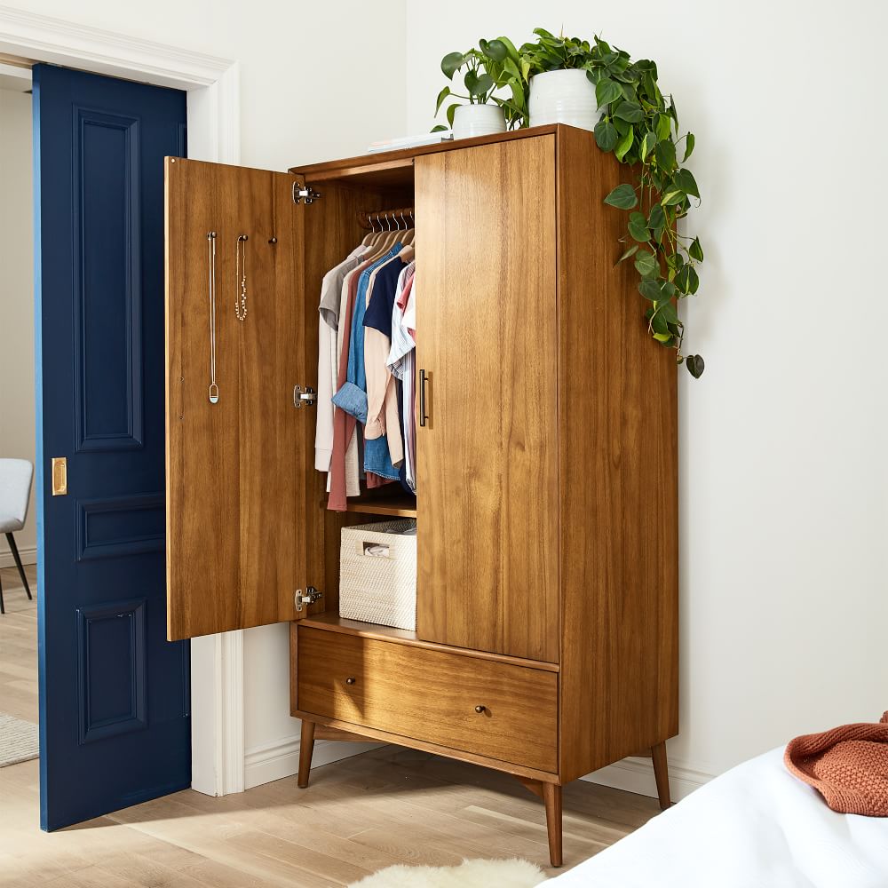 Mid Century Armoire Acorn