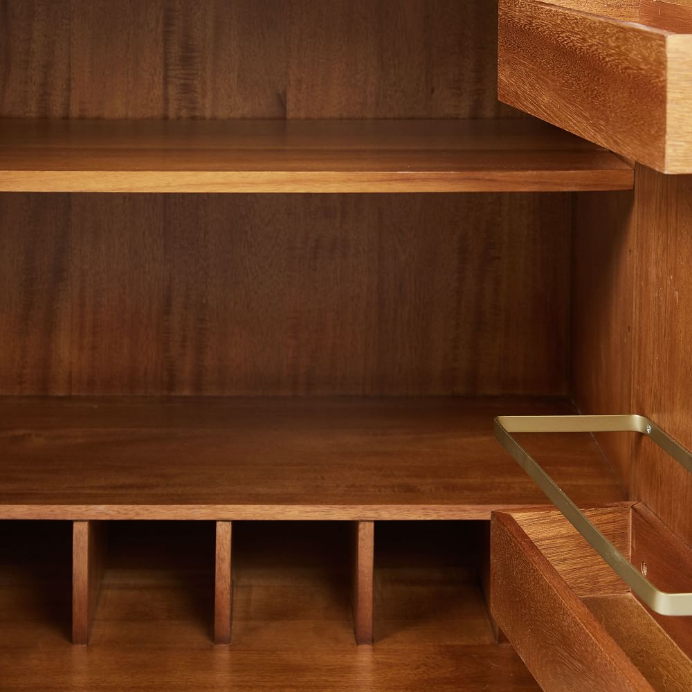 Buy online Mid Century Bar Cabinet Small now West Elm UAE UAE