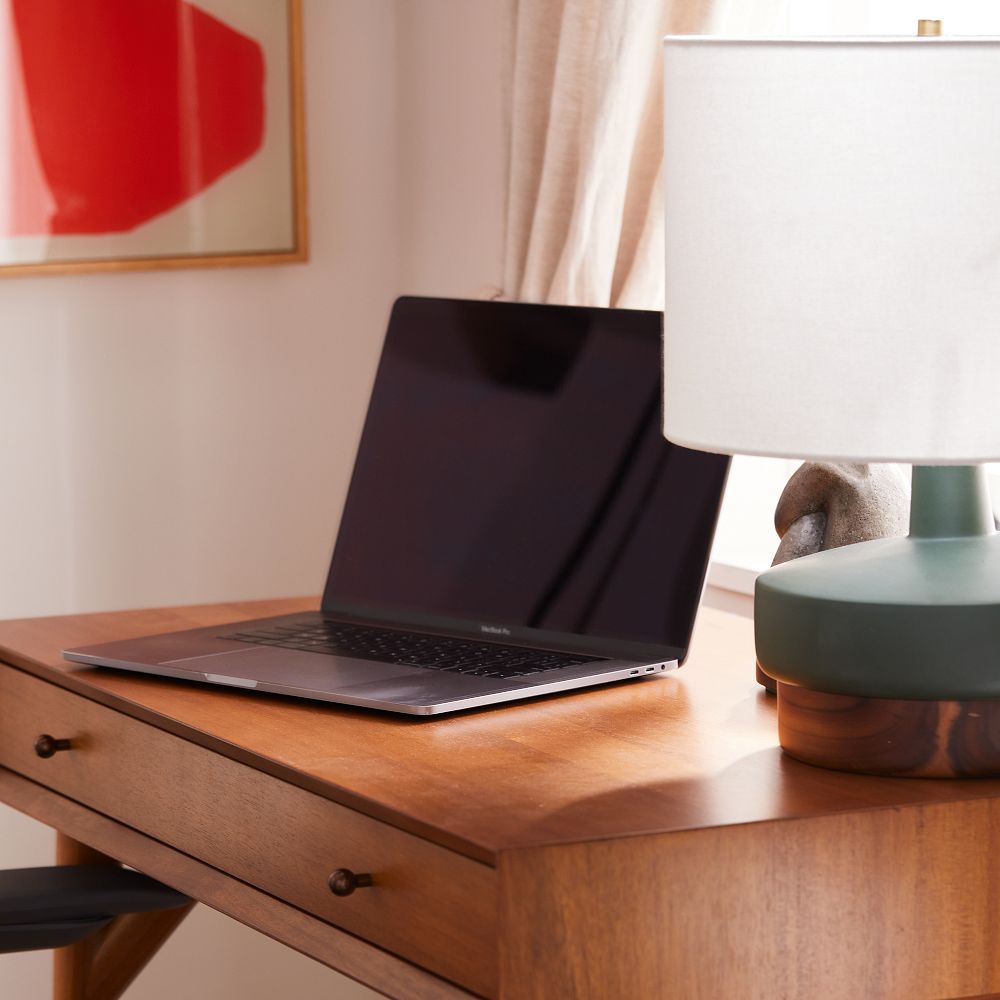 West elm mid discount century desk