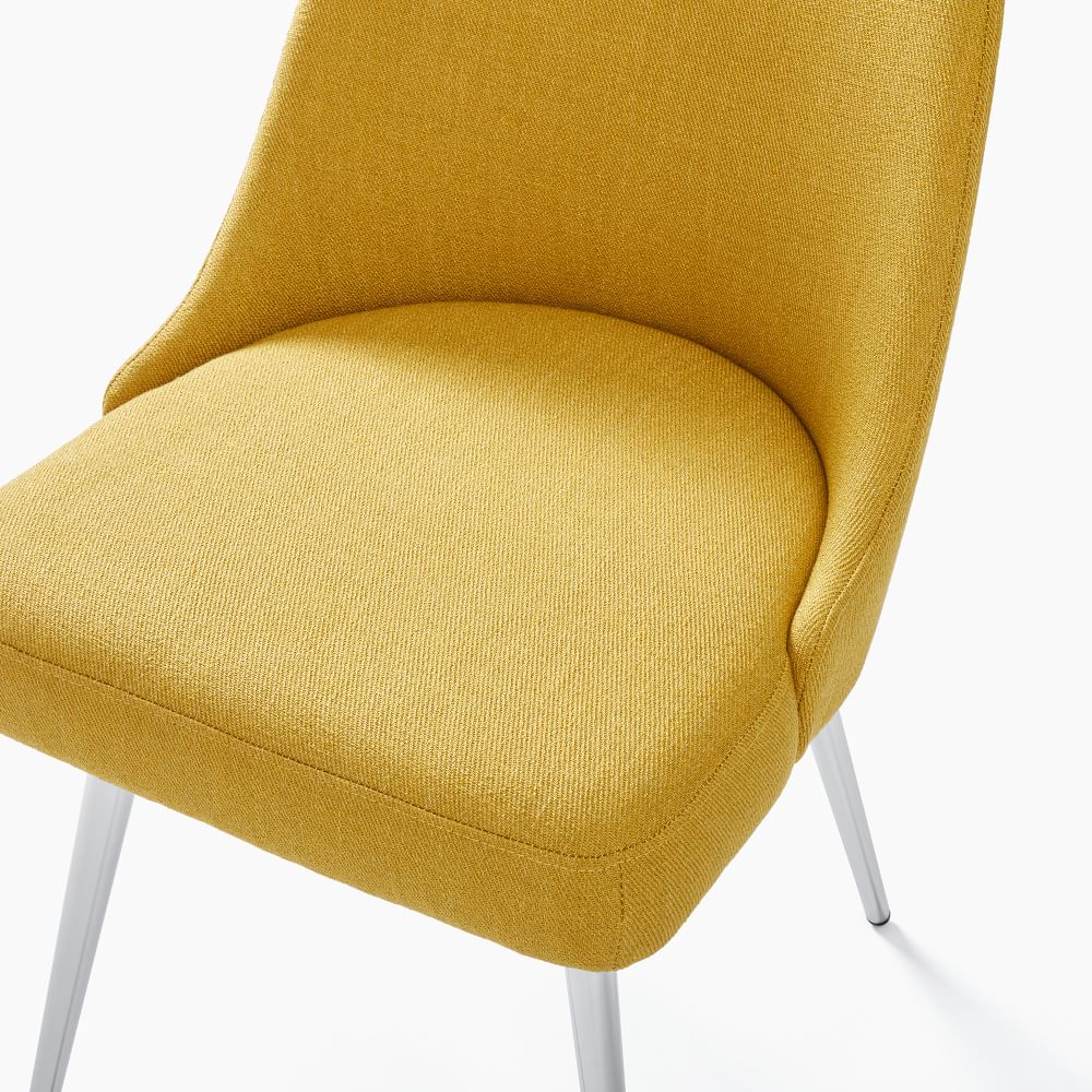 Mid century leather swivel chair discount