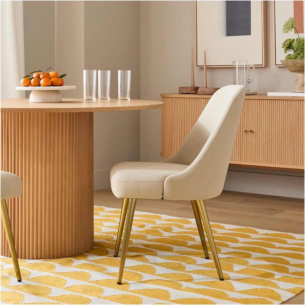 Comfortable mid century dining cheap chairs