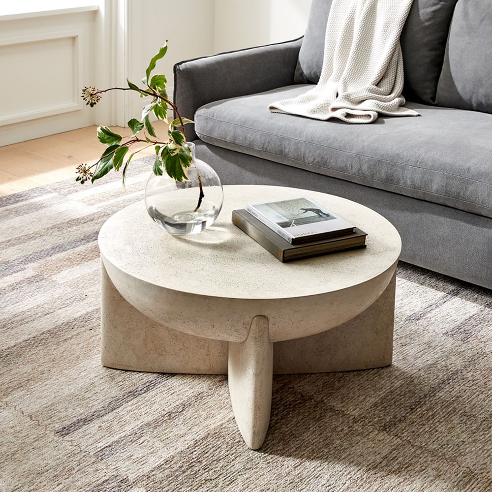 Stone coffee sales table set