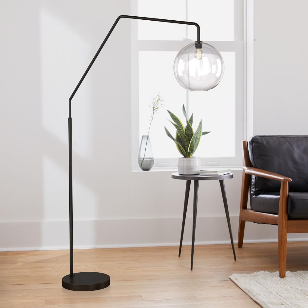 Glass tube floor lamp discount