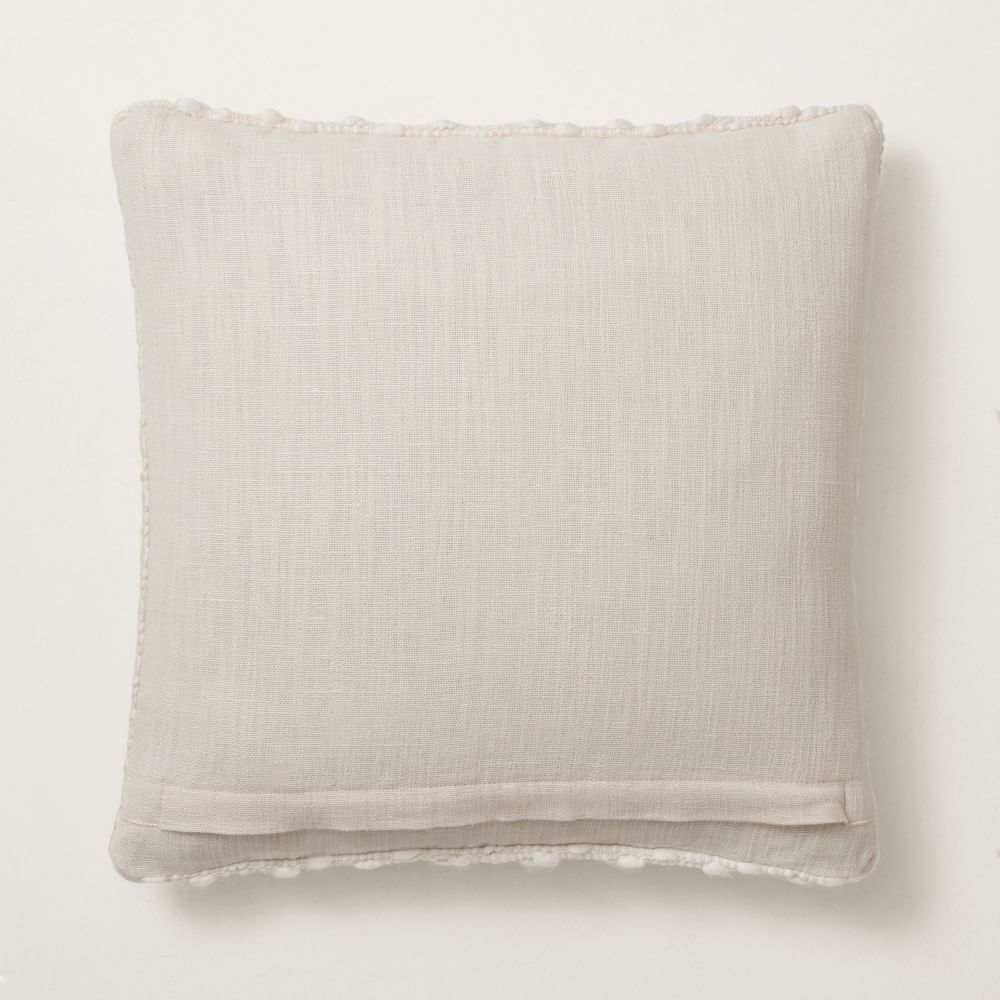 White canvas pillow hot sale cover