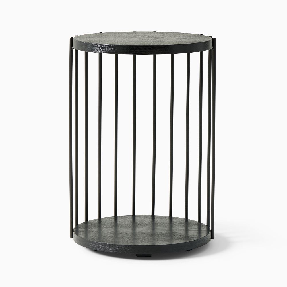Black outlet wire table