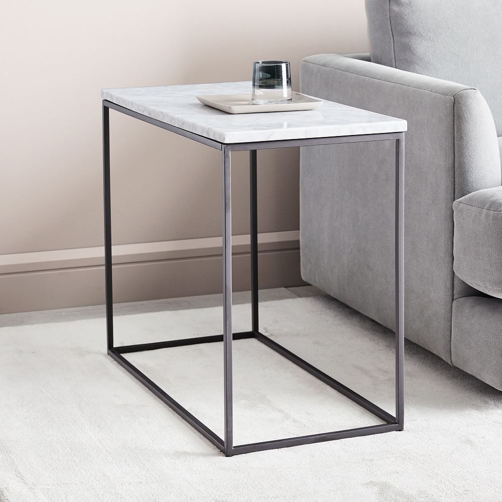 Marble on sale side tables