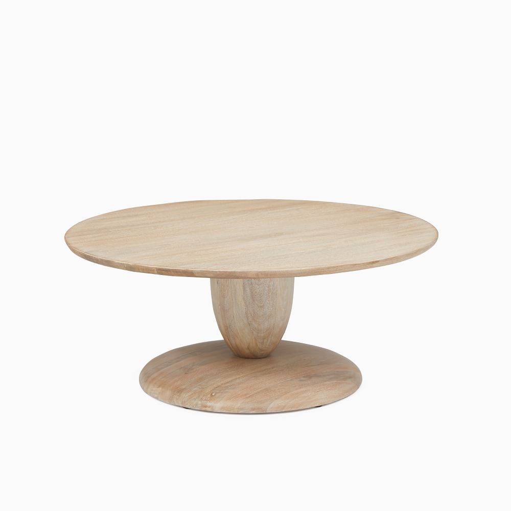 Small round pedestal table store