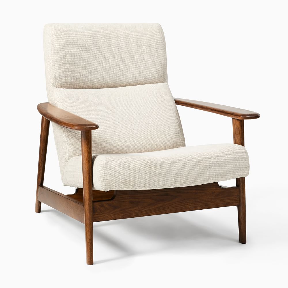 Buy online Mid Century Show Wood High Back Chair now West Elm