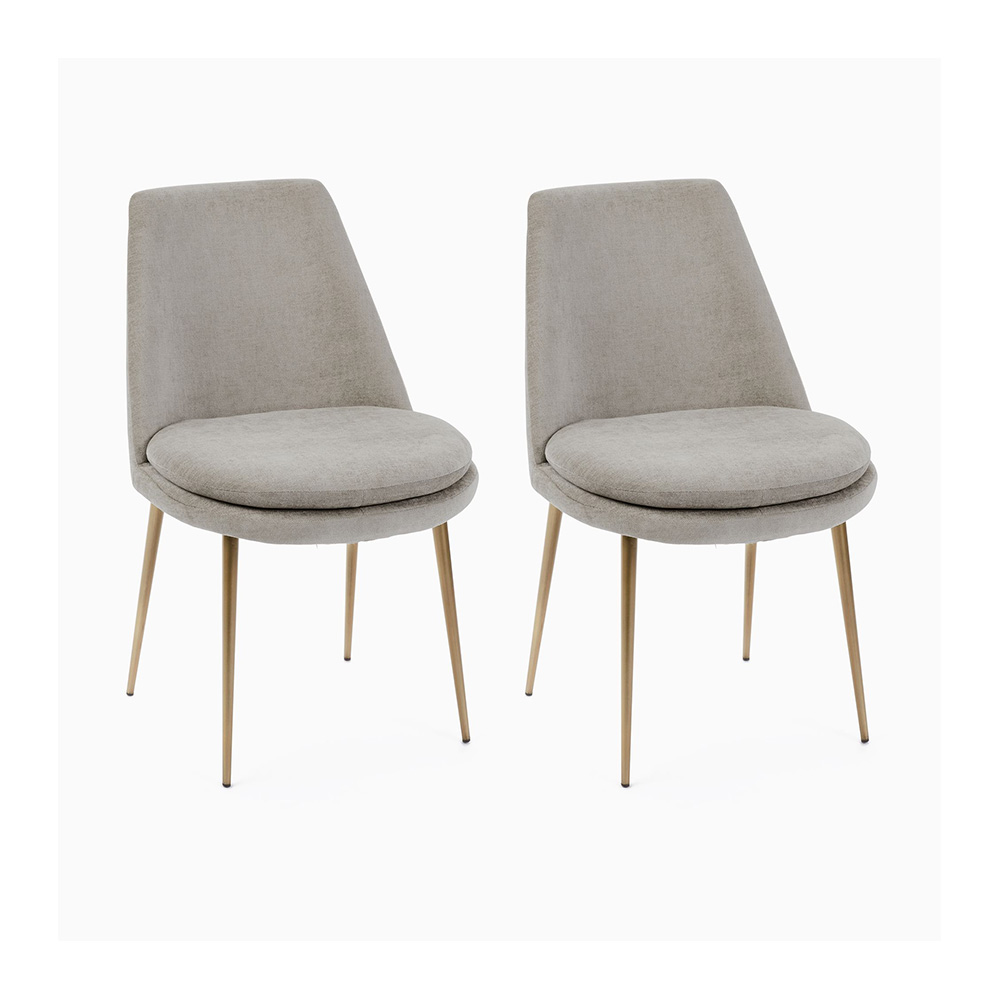 West elm grey chair deals