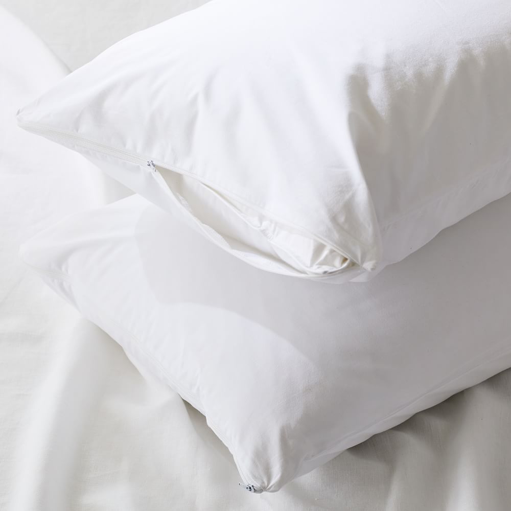 Organic cotton shop pillow protector