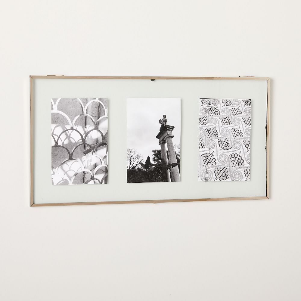 Triple clearance picture frame