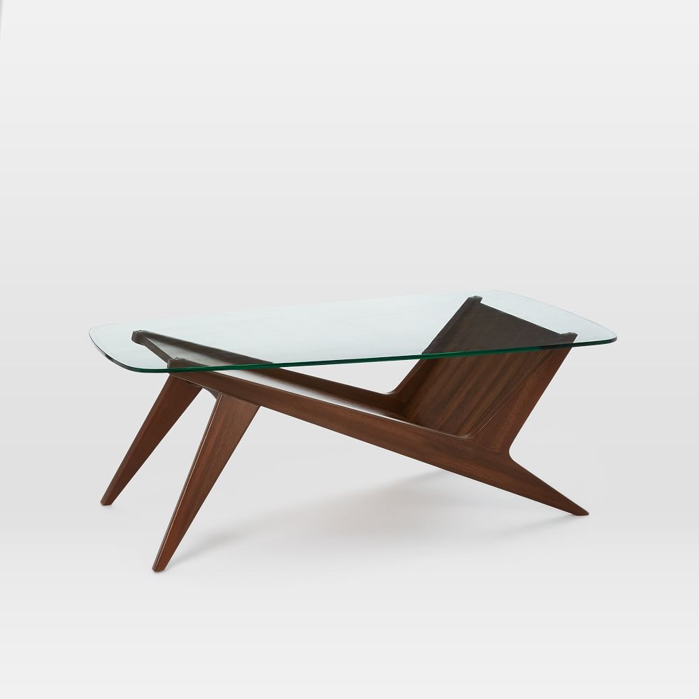 West elm on sale walnut coffee table