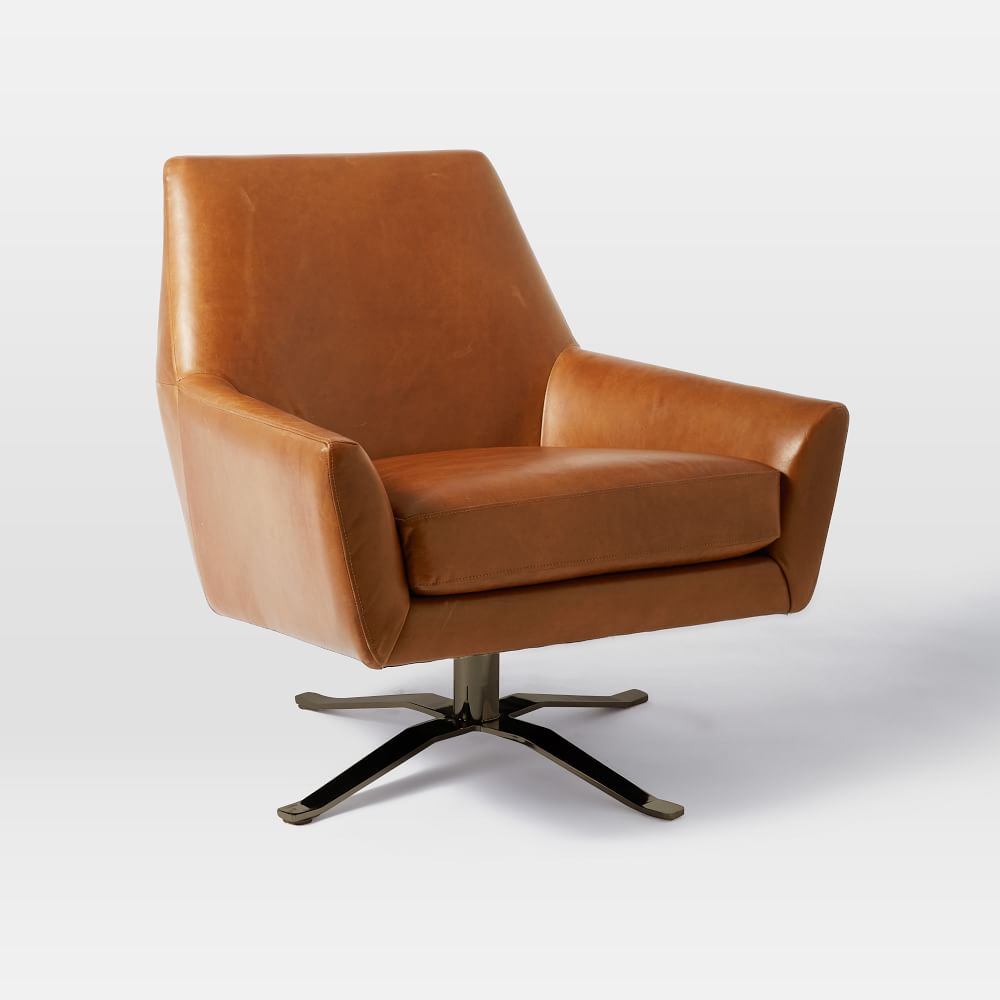 West elm on sale lucas swivel