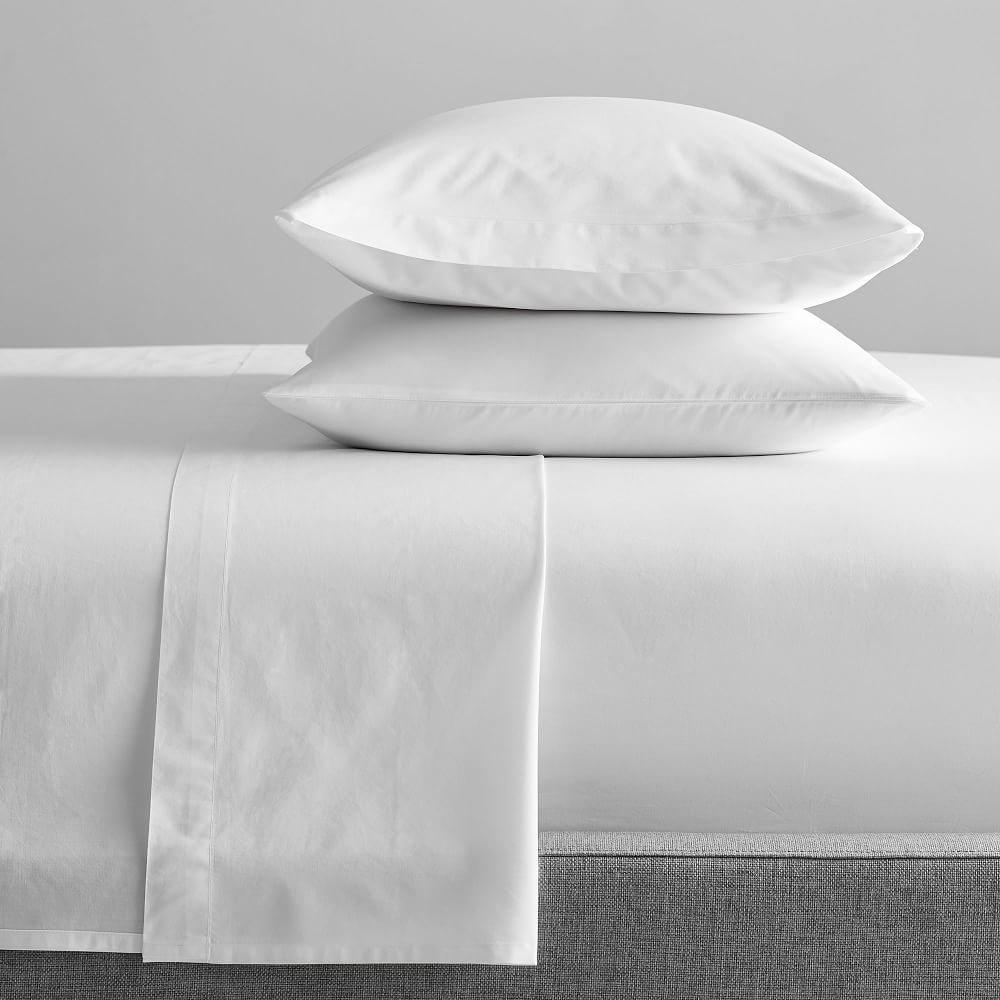 Cotton percale best sale sheets