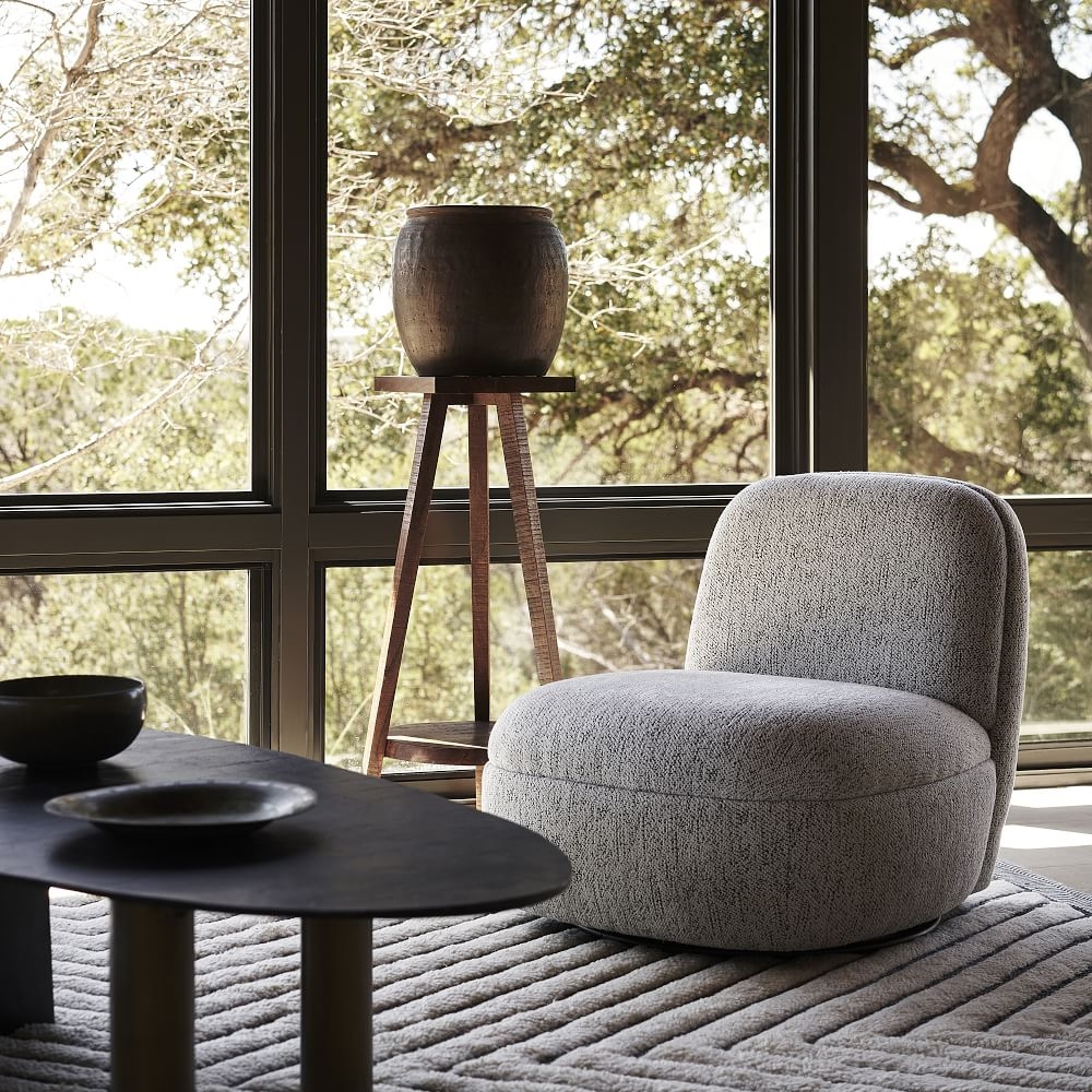 Buy online Addie Swivel Chair now West Elm UAE UAE
