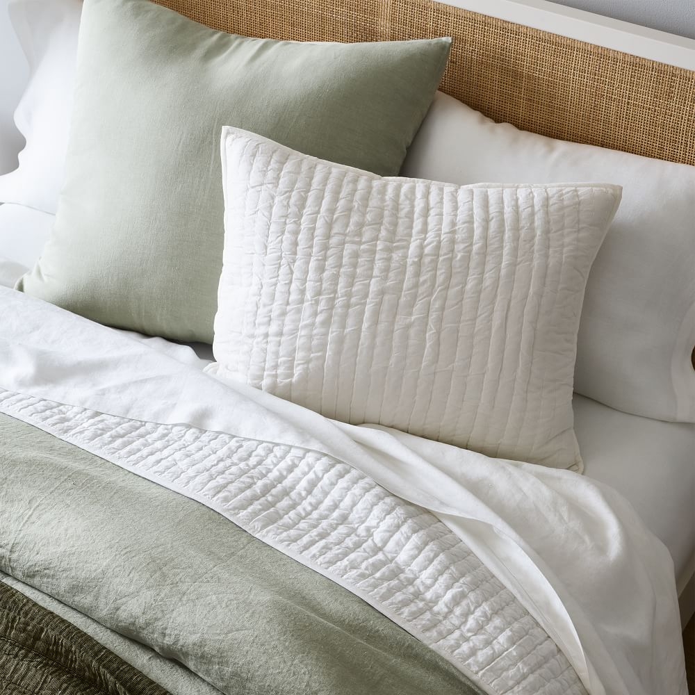 Buy online Airy Cotton Voile Solid Quilt Shams now West Elm