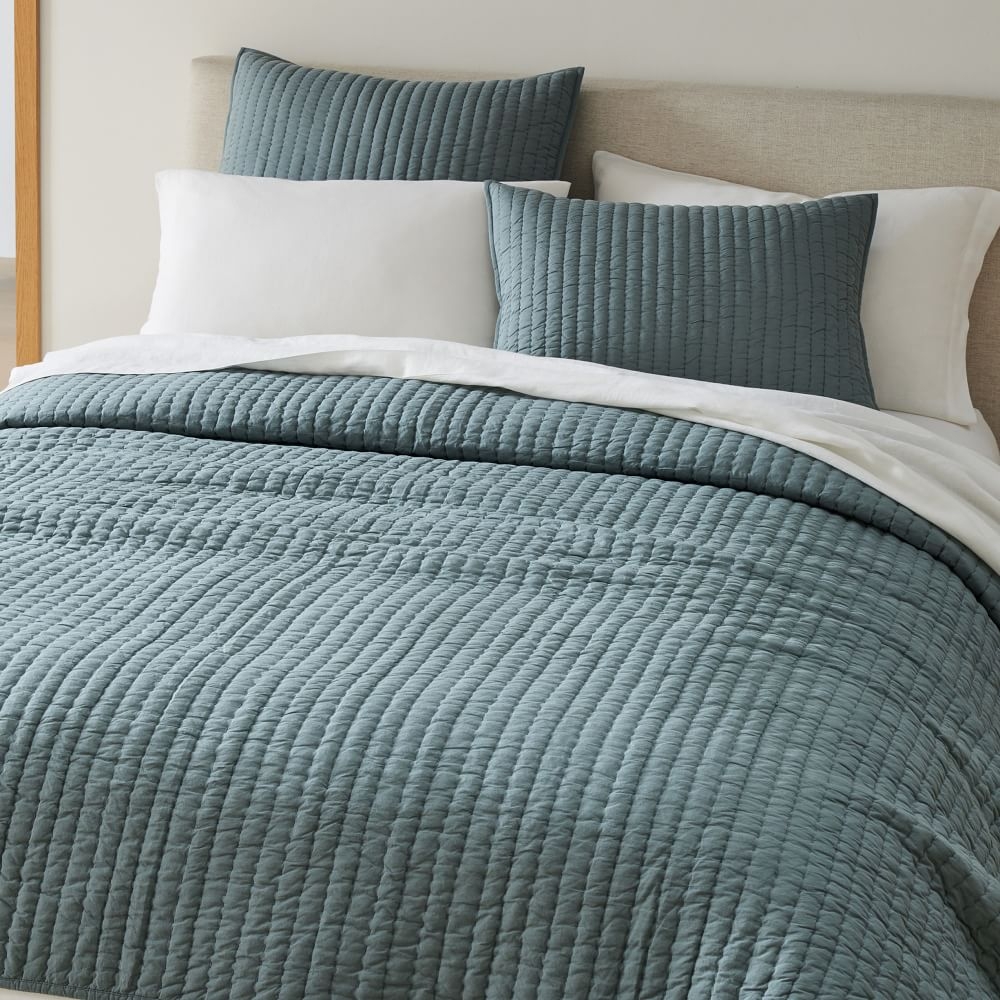 Buy online Airy Cotton Voile Solid Quilt Shams now West Elm