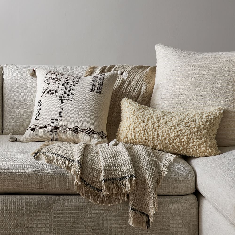 Buy online Allover Looped Texture Pillow Cover now West Elm UAE UAE