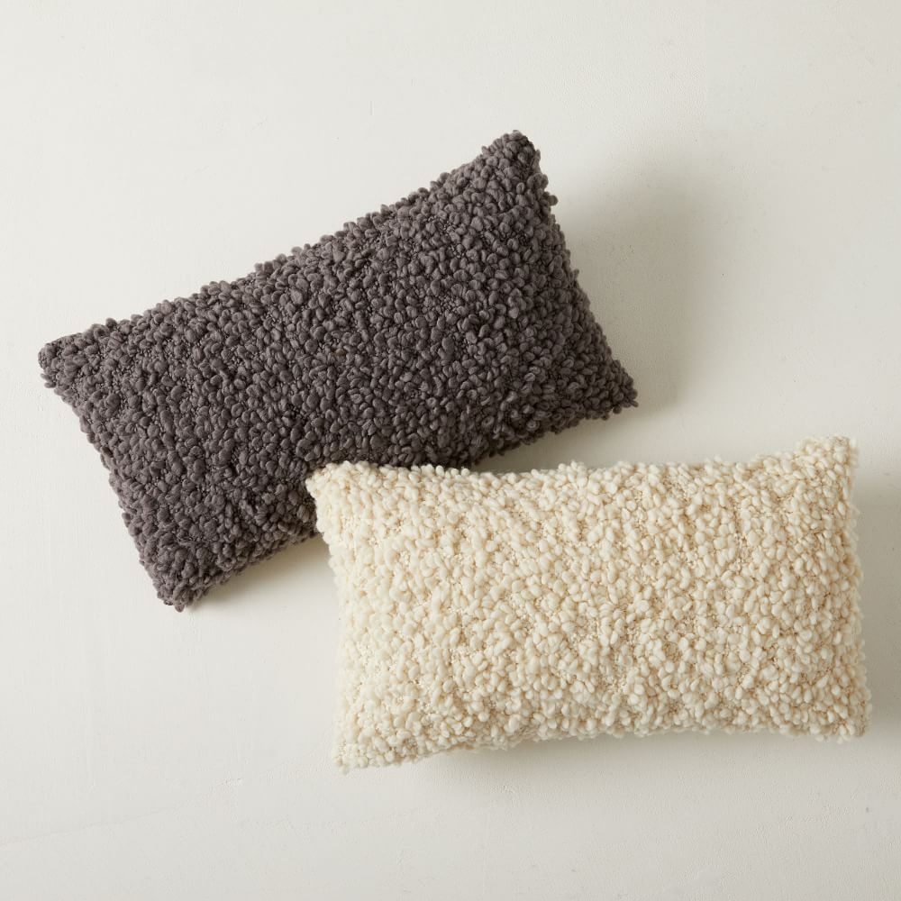 Textured pillow covers clearance
