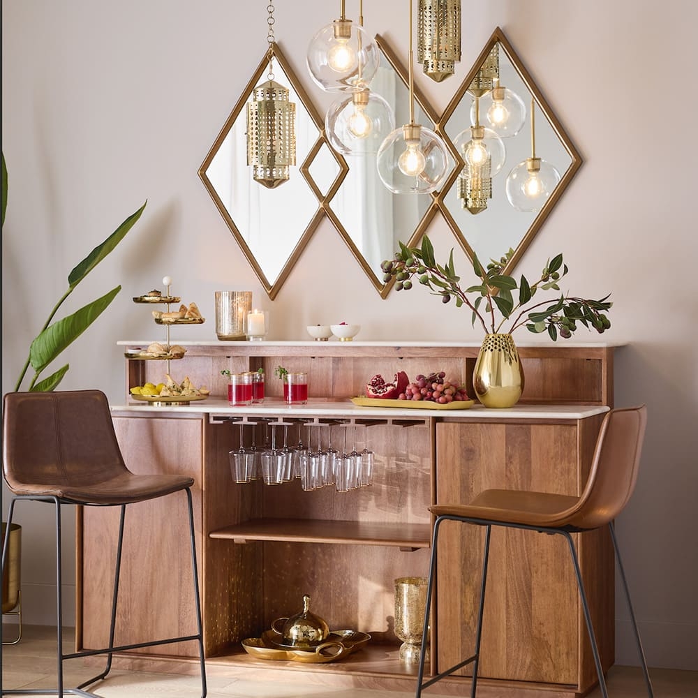 Anton bar cabinet sale