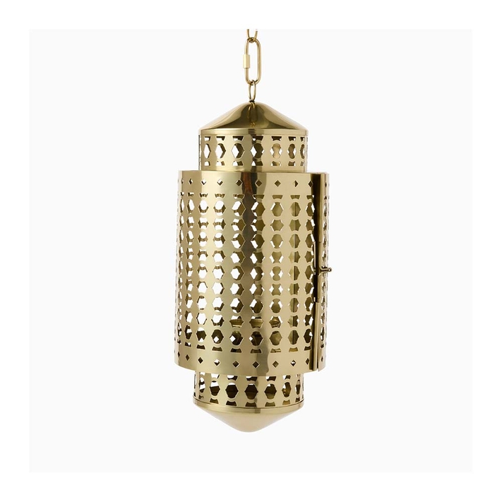 Moroccan store hanging lanterns