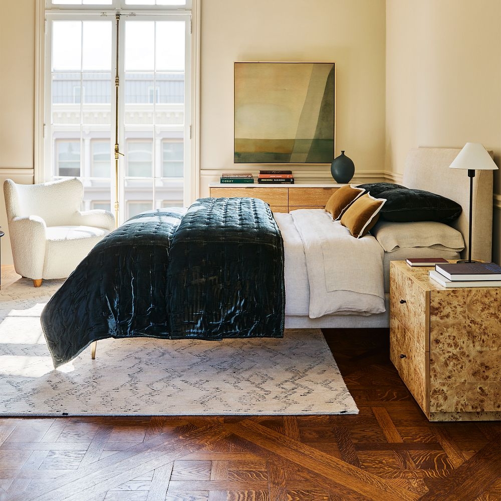 Buy online Andes Bed Metal Legs now West Elm UAE UAE