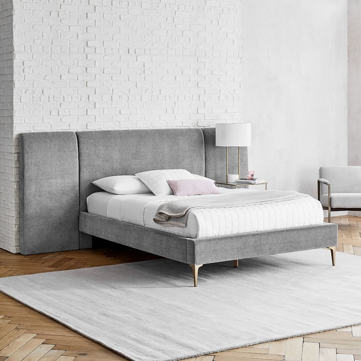 Buy online Andes Wide Bed now West Elm UAE UAE
