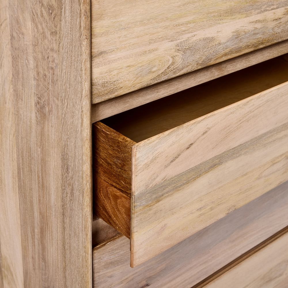 5 drawer outlet wooden dresser