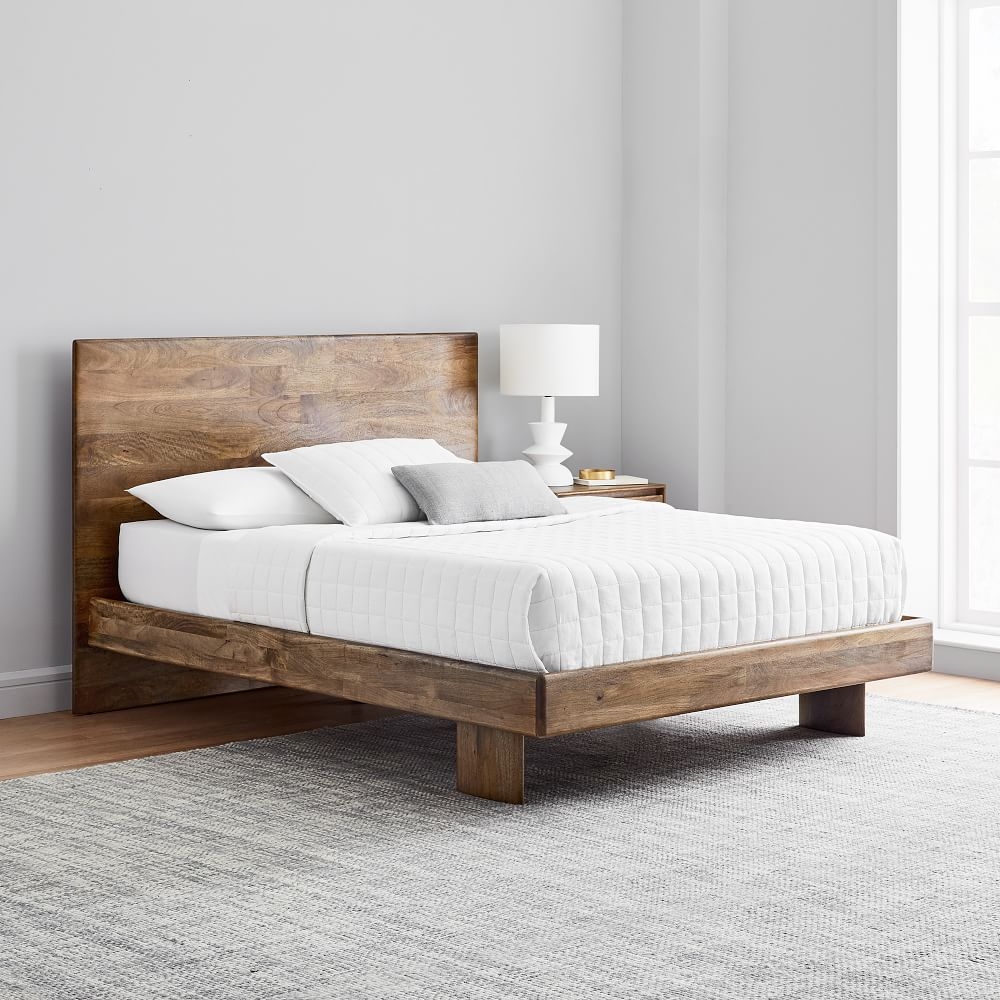 Wood on sale bed