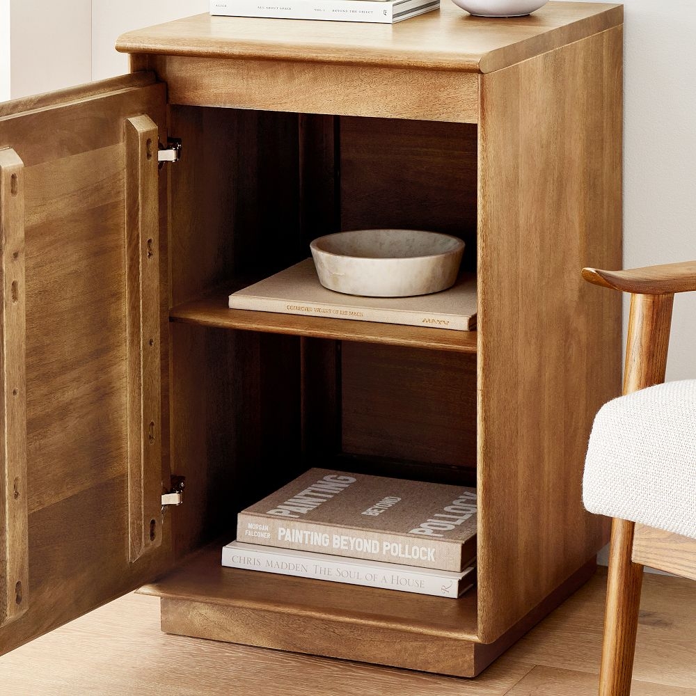 Small wood store hutch