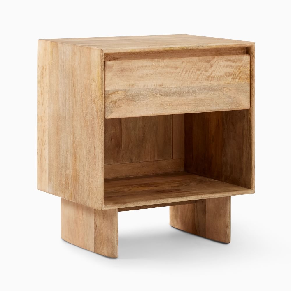 Solid wood night hot sale stand