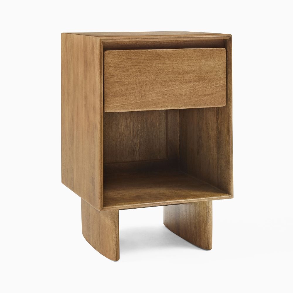 Modern wooden shop nightstand