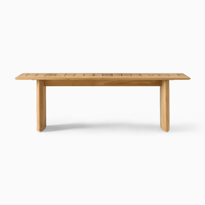 Buy online Anton Outdoor Dining Bench 147cm 208cm now West Elm