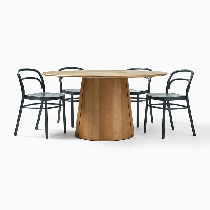 Buy online Anton Round Dining Table now West Elm UAE UAE