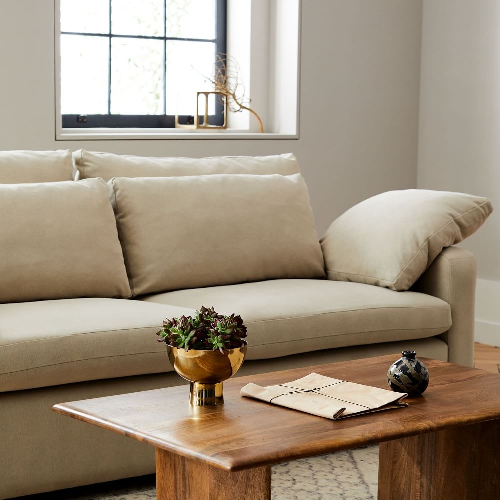 Solid wood coffee table clearance rectangle
