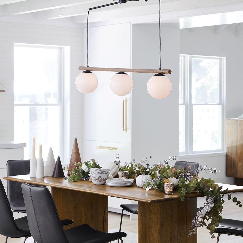 Buy online Anton Solid Wood Dining Table 183cm 218cm 305cm now