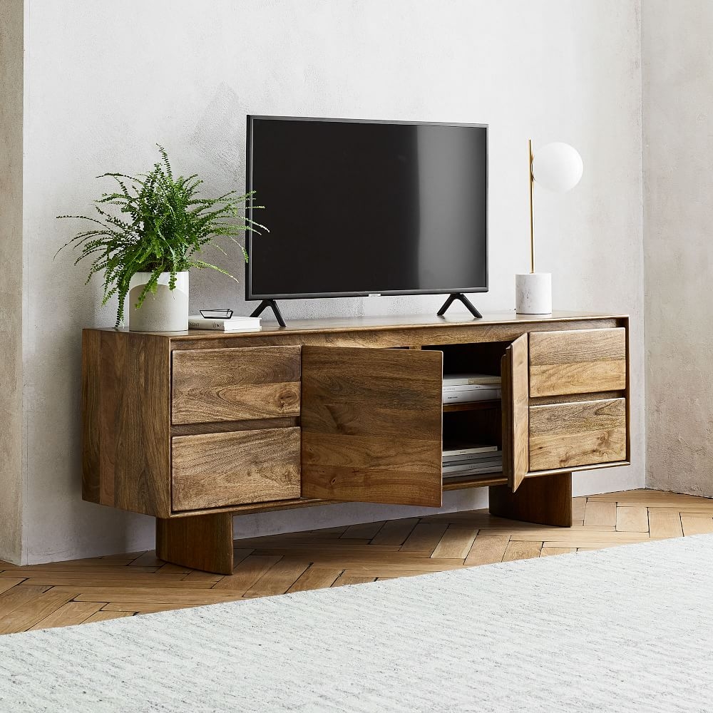 Extra long media console table deals