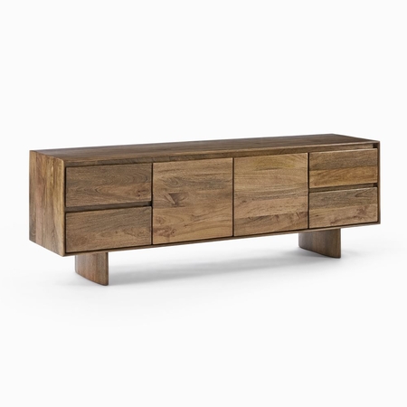 Long media console table cheap
